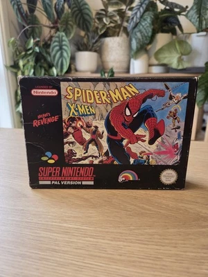 Spider-Man X-Men Arcades Revenge - SNES -  Super Nintendo - PAL - Spiderman  - Image 1 of 4