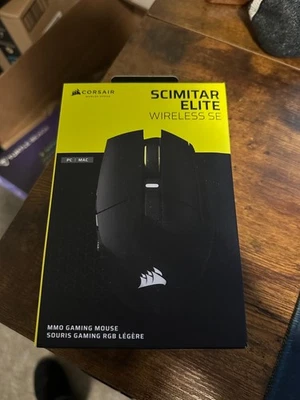 CORSAIR Scimitar Elite Wireless SE Gaming Mouse w/Programmable Buttons-Open Box! - Image 1 of 4