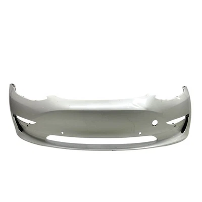 Cubierta de parachoques delantero Tesla Modelo 3 2023-2024 con orificios de sensor OEM 1916697-S0-A Foto 1 de 4