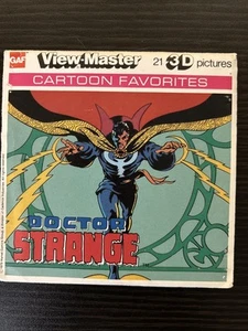Gaf K22 Doctor Strange Marvel Comics Cartoon view-master 3 Reels - Picture 1 of 10