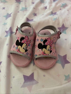 Sandalias Minnie Mouse ROSA para niños pequeños 4 Foto 1 de 4
