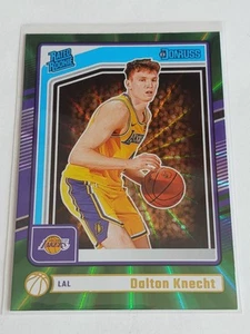 Holograma láser verde #227 radiocontrol Panini Donruss Dalton Knecht clasificación novato 2024-25 - Imagen 1 de 2