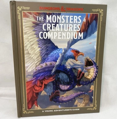 2023 1ª Edición Dungeons & Dragons The Monsters & Creatures Compendium Tapa Dura Foto 1 de 4
