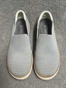 Harmony783 Grounding Slip-On Knit Shoes Women 9 / Men 7.5 Gray Comfort Casual - Picture 1 of 11