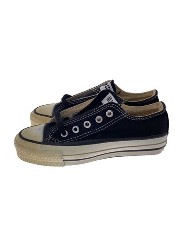 Sneaker CONVERSE taglio basso made in USA tela nera usata