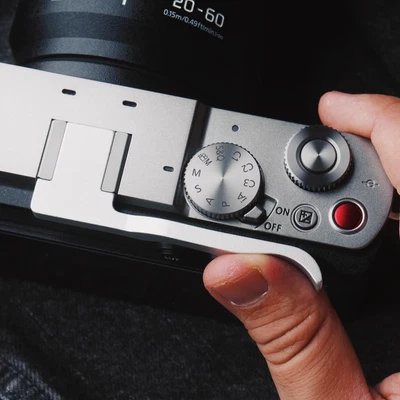 Thumb Up Grip Camera Hot Shoe Cover Thumb Rest for Panasonic Lumix S9 - Image 1 of 4