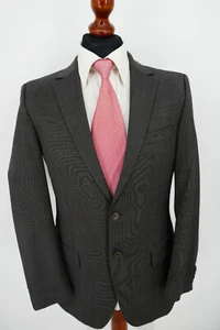 Traje Hugo Boss talla 46 100 % lana virgen antracita Red Label perfecto estado - Imagen 1 de 11