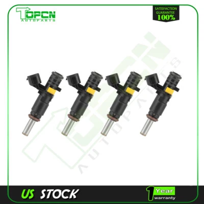4 Pcs Fuel Injectors For 1.6L Mini Cooper 2007 2008 2009 2010-2016 13537528176 - Изображение 1 из 4