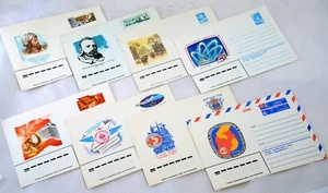 8 USSR Envelopes Cover Collection Cachet Stamps Postage MINT - Picture 1 of 1