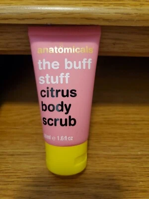 Exfoliante corporal Anatomicals The Buff Stuff Citrus 1,6 fl oz nuevo Foto 1 de 2
