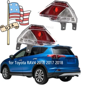 Rear Right/Left Bumper Reflector Light Lamp Tail for Toyota RAV4 2016 2017 2018 - Bild 1 von 13