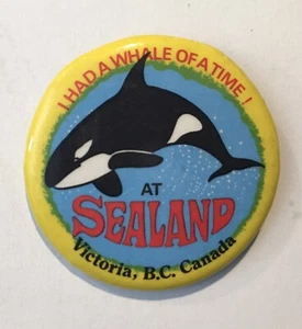 Sealandwal Victoria, B.C. "Kanada Pinback Knopf 2,25"" - Bild 1 von 3