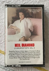 Neil Diamond - Greatest Hits, Vol. 2 Cassette (1982), VG CONDITION! - Picture 1 of 3