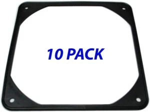 10pk 120mm Computer Cooling Fan Anti-Vibration Noise Reduction Silencer Gasket - Picture 1 of 1
