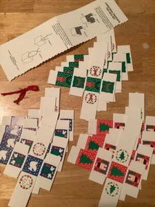 Set of new 12 Christmas Mini Gift Boxes Ornaments Kit - Picture 1 of 1
