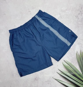 Vintage Nike Challenge Court Tennis Shorts Blue Stripe size 52 / Large - Picture 1 of 17