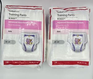 38 Diapers Total PULL UPS 4T-5T Pull Ups- Up to 38 Lbs + Diapers!