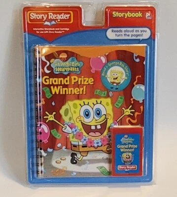 Story Reader Sponge Bob Square Pants Grand Prize Winner Book & Cartridge 2007 - Image 1 of 2