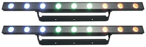 (2) Chauvet DJ COLORband H9 ILS LED Wash/Strip Lights w/Chase Effect/Blinder - Picture 1 of 9