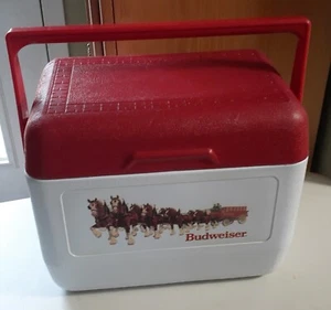 Vintage Gott Plastic Cooler Budweiser Clydesdale Horses Model 1811/12 - Picture 1 of 11