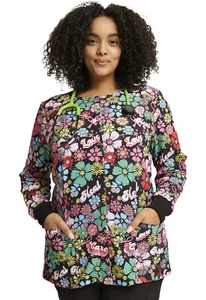 Love Hope Heal Dickies Scrubs EDS All Awareness Warm Up Jacket DK309 LPHL - Picture 1 of 7