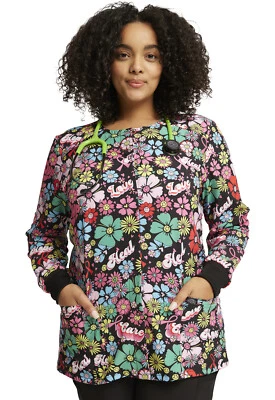 Love Hope Heal Dickies Scrubs EDS All Awareness Warm Up Jacket DK309 LPHL - Image 1 of 4