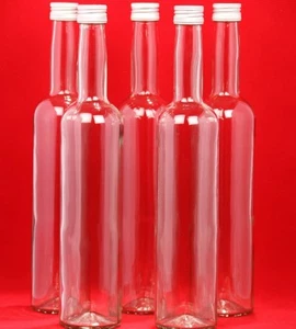 günstige Flaschen Glasflaschen Restposten 100 200 250 350 500 700 ml 1 liter BOR - Bild 1 von 24