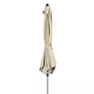 Doppler Marktschirm Active Auto Tilt Ø 266 cm Natur mit Kurbelmechanik - Bild 1 von 6