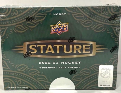 2022-23 Upper Deck Stature Hockey Factory Sealed Hobby Box - Image 1 of 3
