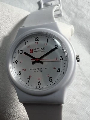 prestige medical watch, water resistant, 38 mm case, nurse watch,very Clean. - Изображение 1 из 4