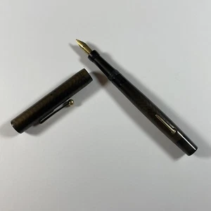 Antique No. 2 Moore Monarch Fountain Pen ~ Lever Autofill ~ 14K Nib (Not Tested) - Picture 1 of 6