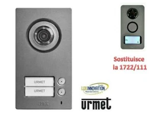 Pulsantiera mikra Urmet 1722/116 videocitofono per kit 1722/81 1722/93 1722/111 - Foto 1 di 5