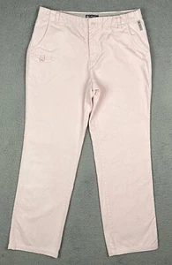 Y2K Columbia Sportswear Women's Light Pink Corduroy Pants Size 12 - Picture 1 of 22