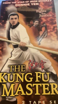 The Kung Fu Master (VHS, 2002, 2-Tape Set) Screener tapes- English dubbed - Image 1 of 4