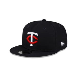 Minnesota Twins 950 Basic Adjustable Snapback New Era Cap -Navy Blue -NWT - Picture 1 of 8