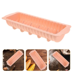 Silicone Cake Pan Para Hot Dog Mini Brownie Pans for Baking - Picture 1 of 12