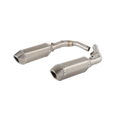 Silenciador de escape con tubo de enlace medio para motocicleta Honda CBF1000 2006-2010 Escape Foto 1 de 4