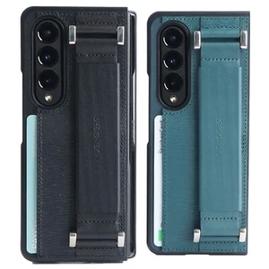 For Samsung Galaxy Z Fold 4 Smooth Strap On With Card Storage - Picture 1 of 22
