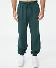 Cotton On Men's Loose Fit Trackpants  Pine Needle Green Xl