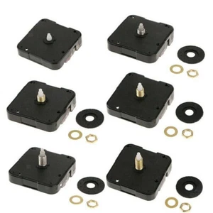 Silent DIY Quartz Movement Wall Clock Motor Mechanism Long Spindle Repair Kits - Picture 1 of 16