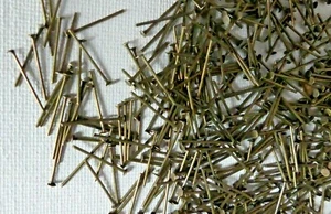 Antike Bronze Kopfnadeln 20 mm Stärke 3/4" Sie wählen Lots 300 oder 425 Schmuck Fundstücke - Bild 1 von 6