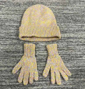 Crewcuts J Crew Kids Size S-M Beanie Hat And Size S Gloves - Picture 1 of 7