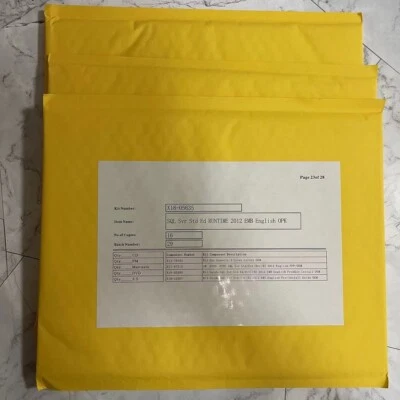 Microsoft SQL Server 2012 STANDARD License Key + 25 ACCESS CALs Retail PACK - Image 1 of 2