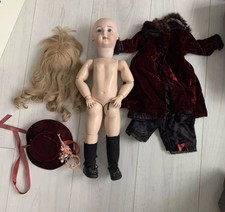 Janice Cuthbert reproduction French (?) antique 23” doll 1978