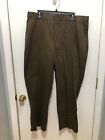 NWT Architect Classic Fit Mens Pants SX 40X29 Extender Waistband Brown NEW