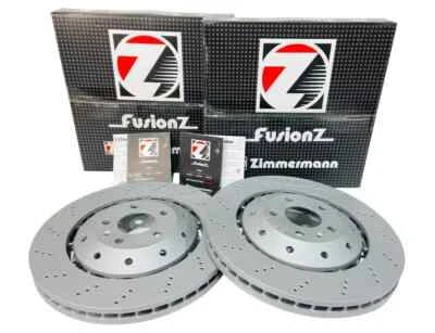 PAR DE 2 DISCOS DE FREIO DIANTEIRO AUDI R8, RS4, RS5 (2008-2015) - Imagem 1 de 3