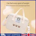 # Oxford Cloth Mommy Bag Diaper Pouch Thermal Lunch Handbag Messenger Bags (Whit