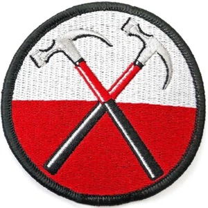 PINK FLOYD Iron On Patch: THE WALL HAMMERS CIRCLE: Official Merch fan gift £pb - Bild 1 von 10
