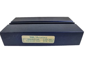 T&B Ansley Blue Macs Tischpressplatte PCB Lötplatte 779-3152 Vintage USA - Bild 1 von 16