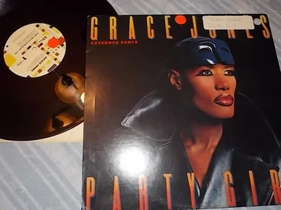 GRACE JONES PARTY GIRL MAXI SINGLE EX/EX Foto 1 de 4